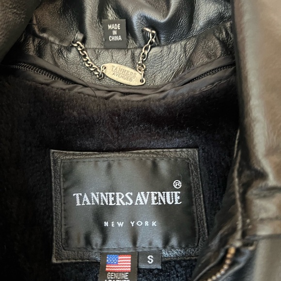 TANNERS AVENUE SIZE S leather jacket very good condition - Picture 2 of 8